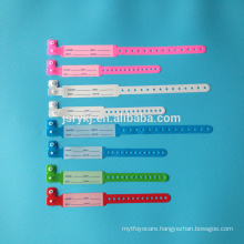 Disposable medical ID bracelets for adults and kids